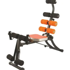 PANCA PER ADDOMINALI SOLLEVAMENTO PESI REGOLABILE SIT UP 6X BRENCH MULTIFUNZIONE