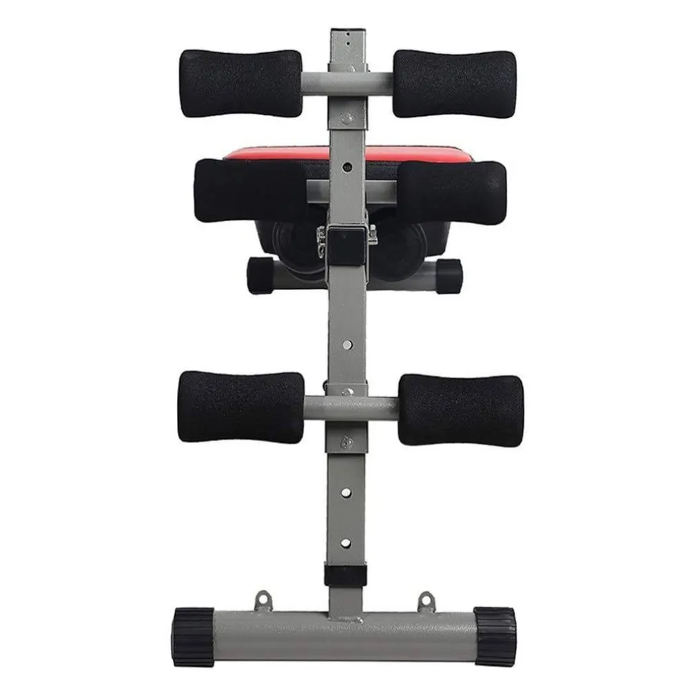 PANCA PER ADDOMINALI SOLLEVAMENTO PESI REGOLABILE SIT UP BENCH ESERCIZIO FISICO