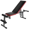 PANCA REGOLABILE MULTIFUNZIONE PIANA INCLINATA PESI ADDOMINALI BODYBUILDING