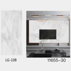 PANNELLO ADESIVO EFFETTO MARMO BIANCO PERLATO PARETI PARASCHIZZI 300X60CM STANZA