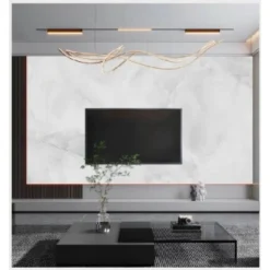 PANNELLO ADESIVO EFFETTO MARMO BIANCO PERLATO PARETI PARASCHIZZI 300X60CM STANZA