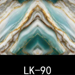 PANNELLO ADESIVO EFFETTO MARMO VENATURE BIANCO ORO TURCHESE VERDE ACQUA 120X300CM PARETI