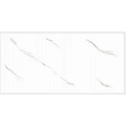 PANNELLO ADESIVO EFFETTO MARMO BIANCO STRIATURE PARETI PARASCHIZZI 300X60CM STANZA