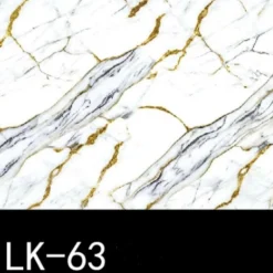 PANNELLO ADESIVO EFFETTO MARMO BIANCO VENATO ORO BLU 120X300CM PARETI PARASCHIZZI STANZA