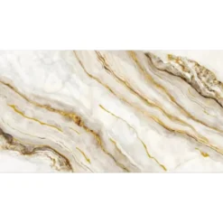 PANNELLO ADESIVO EFFETTO MARMO PERLATO VENATO ORO 120X300CM PARETI PARASCHIZZI STANZA