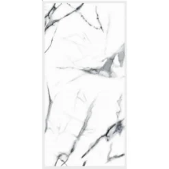 PANNELLO ADESIVO EFFETTO MARMO BIANCO VENATO PARETI PARASCHIZZI 300X60 CM STANZA
