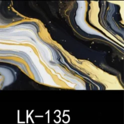 PANNELLO ADESIVO EFFETTO MARMO BLU FLUIDO VENATO ORO BIANCO 120X300CM PARETI PARASCHIZZI