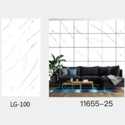 PANNELLO ADESIVO EFFETTO MARMO BIANCO STRIATO PARETI PARASCHIZZI 300X60CM STANZA