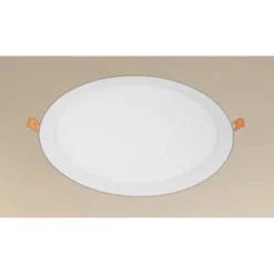 PANNELLO LED 24 WATT DA INCASSO ROTONDO BIANCO Ø300MM LUCE 3000K-6500K IP20 00069