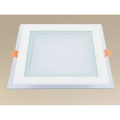 PANNELLO LED INCASSO LUCE 3000K-6500K 18W QUADRATO AM-CS-18 CON BORDO TRAPARENTE 00694