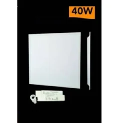 PANNELLO LED INCASSO 40W BIANCO PLAFONIERA SOFFITTO LUCE BIANCA FREDDA P595-40W