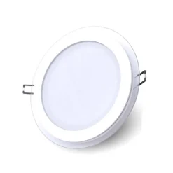 PANNELLO LED SLIM INCASSO BORDO IN VETRO 9W CCT TRE COLORAZIONI DI LUCE P94E-T3C