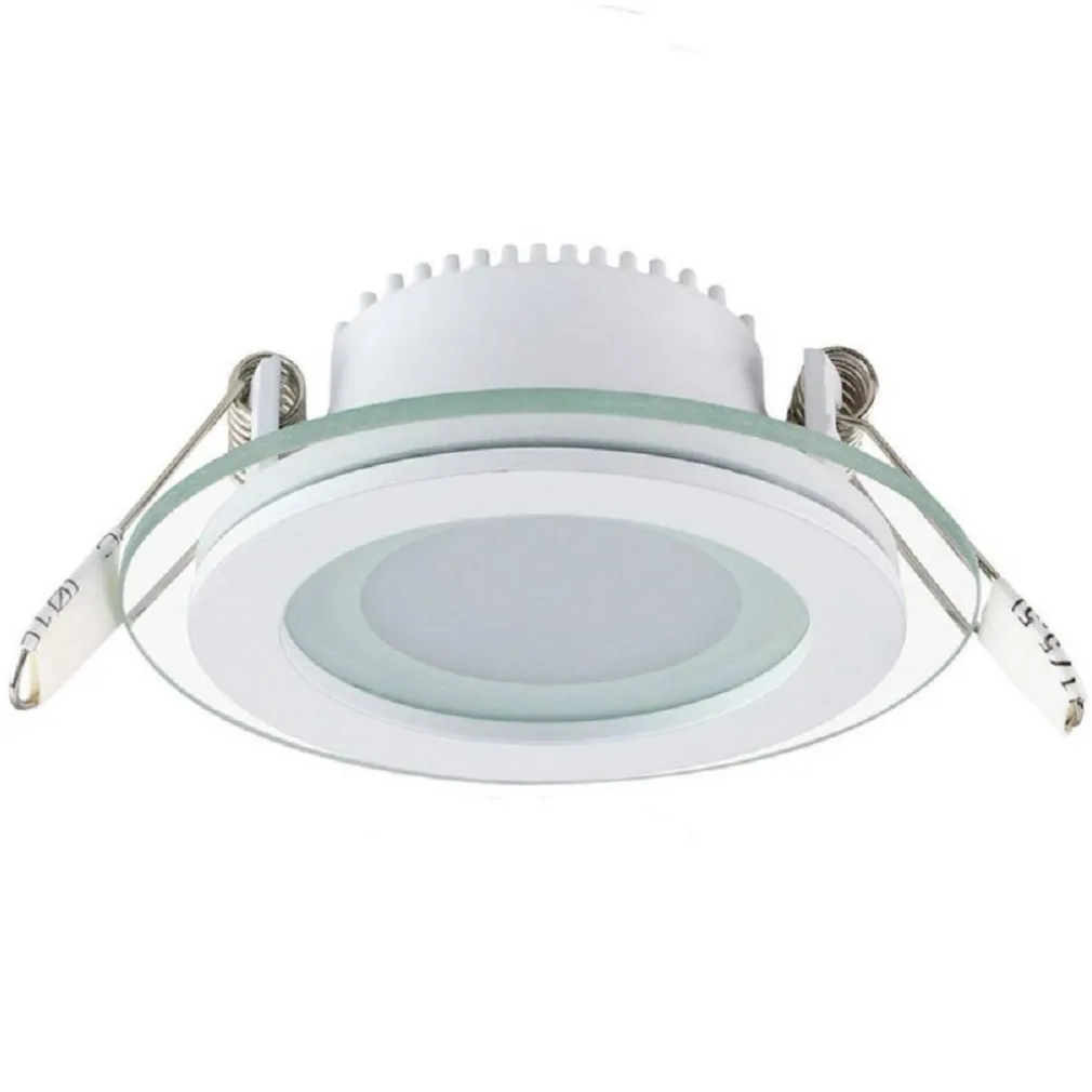 PANNELLO LED SLIM INCASSO BORDO IN VETRO 12W CCT 3 COLORAZIONI DI LUCE P125E-T3C
