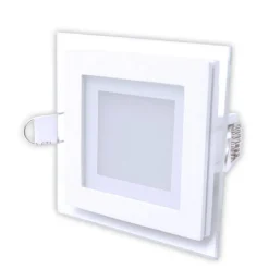 PANNELLO LED SLIM INCASSO BORDO IN VETRO 9 W CCT TRE COLORAZIONE LUCE P-94E-Q3C