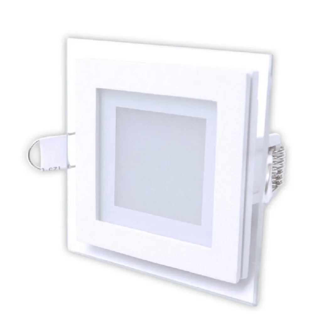 PANNELLO LED SLIM INCASSO BORDO IN VETRO 9 W CCT TRE COLORAZIONE LUCE P-94E-Q3C