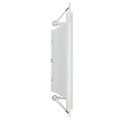 PANNELLO LED SLIM QUADRATO INCASSO CORNICE VETRO 18W CCT 3000K 6500K 4000K P165E-Q3C
