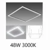 PANNELLO LED TELAIO LUMINOSO CORNICE 60X60 CM 48 W 5700LM LAMPADARIO SOSPENSIONE TOT