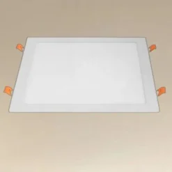 PANNELLO LED 24WATT DA INCASSO QUADRATO BIANCO 300MM LUCE 3000K-6500K IP20 00113