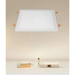 PANNELLO LED 24WATT DA INCASSO QUADRATO BIANCO 300MM LUCE 3000K-6500K IP20 00113