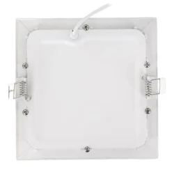PANNELLO SMD LED QUADRATO INCASSO 12W CON DRIVER CCT 4000K 3000K 6500K P155A-Q3C