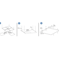 PANNELLO 48W LUCE LED QUADRATO 60X60 CM INCASSO SOSPENSIONE PLAFONIERA BIANCO