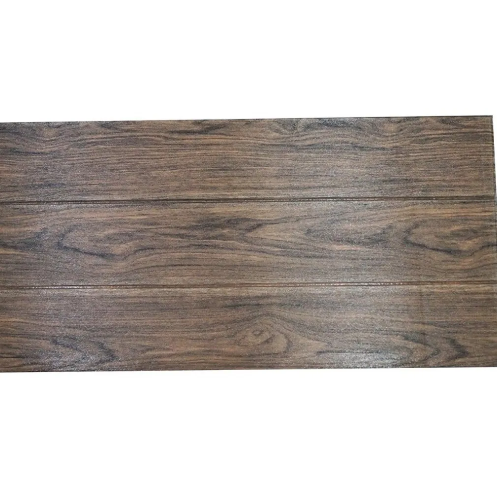 PANNELLO 77X70CM EFFETTO LEGNO SCURO CARTA PARATI PVC PARQUET 3D ADESIVA MURO