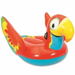 PAPPAGALLO FASHION CAVALCABILE GIGANTE 230 X 180 CM GONFIABILE MULTICOLORE