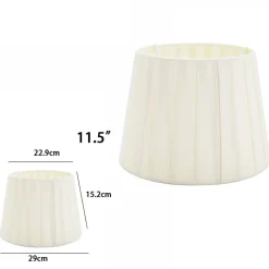 PARALUME CONICO CILINDRO MODERNO RICAMBIO PER LAMPADA E APPLIQUE IN TESSUTO TNT