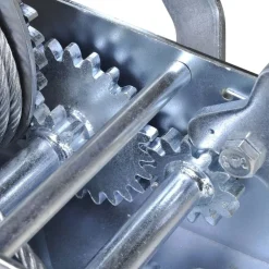 PARANCO MONTACARICHI VERRICELLO GANCIO MANUALE ARGANO 1350 KG CAVO DA 10 MT