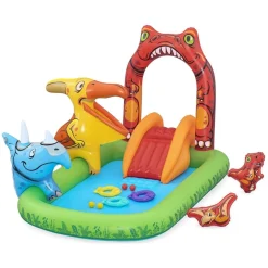 PARCO GIOCHI ACQUATICO JURASSIC SPLASH PISCINA GONFIABILE DA ESTERNO PER BAMBINI 53160