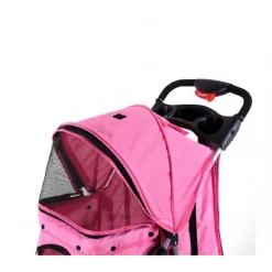 PASSEGGINO PER CANI CANE PIEGHEVOLE BUGGY TRASPORTINO CON ZIP TRASPIRANTE LAVABILE