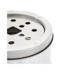 PATTUMIERA ACCIAIO PORTA POSA CENERE 14,5 X 56,5 CM UFFICIO CASA HOTEL NEGOZIO