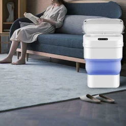 PATTUMIERA CESTINO PER RIFIUTI CON SENSORE APERTURA AUTOMATICA CONTENITORE CARTA