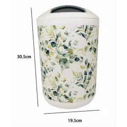 PATTUMIERA CESTINO SECCHIO RIFIUTI GETTACARTE ACCESSORI BAGNO FIORI FOGLIE 87058