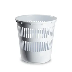 PATTUMIERA TONDA CESTINO IN PLASTICA 11.3LT 27.5X27.5X28 CM VARI COLORI 11962H1