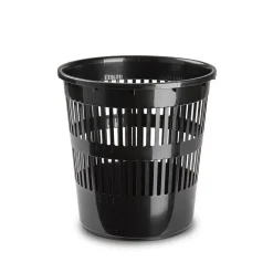 PATTUMIERA TONDA CESTINO IN PLASTICA 11.3LT 27.5X27.5X28 CM VARI COLORI 11962H1