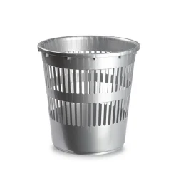 PATTUMIERA TONDA CESTINO IN PLASTICA 11.3LT 27.5X27.5X28 CM VARI COLORI 11962H1