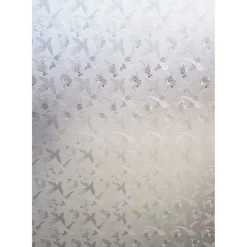 PELLICOLA ADESIVA DECORATIVA 3D UCCELLI ESY_10108 PVC VETRO FINESTRA FINESTRE