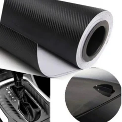 PELLICOLA ADESIVA IN CARBONIO 3D ANTIGRAFFI ADESIVO CAR WRAPPING AUTO MOTO