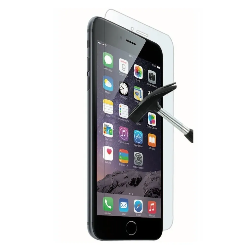 PELLICOLA ANTI SHOCK IMPRONTA SOTTILE DISPLAY PROTETTIVA OCCHI APPLE IPHONE 6 6S