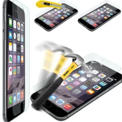 PELLICOLA INFRANGIBILE IN VETRO TEMPERATO 9H COMPATIBILE PER IPHONE SAMSUNG SONY