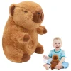 PELUCHE CAPIBARA CHE RESPIRA MOVIMENTO RESPIRANTE CON LUCI MUSICA PER BAMBINI MORBIDO