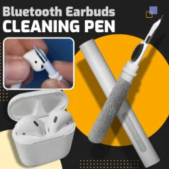 PENNA SPAZZOLA MULTIFUNZIONE PER LA PULIZIA DEGLI AURICOLARI BLUETOOTH AIRPODS