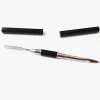 PENNELLO 2 IN 1 SETOLE PUNTA MODELLARE APPLICARE STESURA GEL COLORI NAIL ART