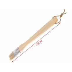 PENNELLO PER BARBECUE GRIGLIATE 29CM LEGNO SPALMARE OLI SALSA MARINATURE 2406326