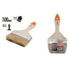 PENNELLO PIATTO DA 4" 100 MM PENNELLESSA PER PITTURA VERNICIARE DIPINGERE 90266