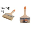 PENNELLO PIATTO DA 6" 150 MM PENNELLESSA PER PITTURA VERNICIARE DIPINGERE 90268