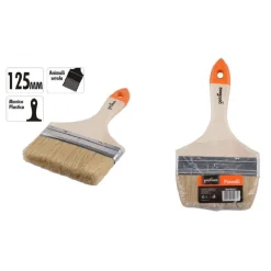 PENNELLO PIATTO DA 5" 125 MM PENNELLESSA PER PITTURA VERNICIARE DIPINGERE 90267