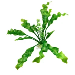 PIANTA 20 CM PIANTINA ARTIFICIALE PER ACQUARIO PIANTE FINTE PLASTICA COL. VERDE