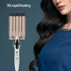 PIASTRA ARRICCIACAPELLI ONDULATI MOSSI 5 TUBI PROFESSIONALE DIAMETRO 30MM Q-M28